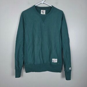 Todd Snyder x Champion Sportswear Crewneck Sweatshirt Teal Green Men's Medium